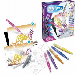 Pictures to colour in Lansay Blopens - Animals to Customize