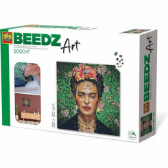 Мозаика SES Creative Beedz Art - Фрида Кало Крафт-игра, 5000 деталей