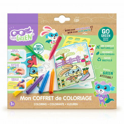 Pictures to colour in Canal Toys Super Green