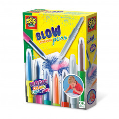 Набор фломастеров SES Creative Blow Airbrush Pens
