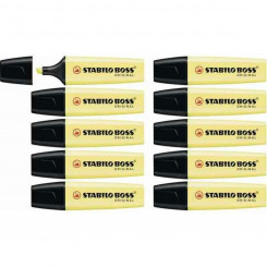 Fluorestsentsmarker Stabilo Boss Original Yellow (10 ühikut) (10 uds)