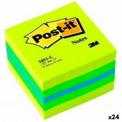 Kleepmärkmed Post-it 2051-L mitmevärviline 5,1 x 5,1 cm (24 ühikut)