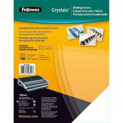 Binding covers Fellowes 5376102 Transparent PVC A4 (100 Units)
