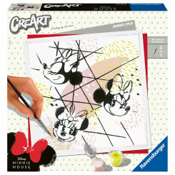 Pictures to colour in Ravensburger Minnie Style 20 x 20 cm