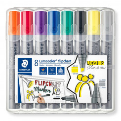 Set of Felt Tip Pens 356 SWP8 ST Multicolour (Refurbished A)