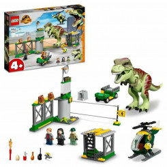 Playset Lego 76944 Jurassic World T-Rex Escape (140 Pieces)