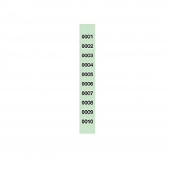 Raffle Number Strips Apli 1-1000 30 x 210 mm (10Units)