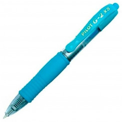 Гелевая ручка Pilot BL-G2-XS-LB Blue Pink (восстановленный A+)