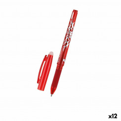 Ручка MP Click System Красные стираемые чернила 0,7 мм (12 шт.)