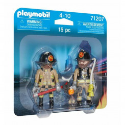 Шарнирные фигурки Playmobil 71207 Fireman, 15 предметов, Duo
