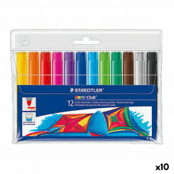 Set of Felt Tip Pens Staedtler Noris Club Multicolour (10Units)