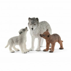 Set of Wild Animals Schleich   Wolf Plastic