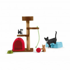 Playset Schleich Playtime for cute cats Cats Plastic