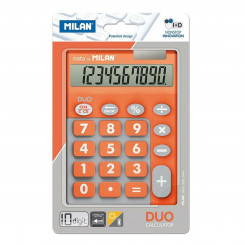 Kalkulaator Milan DUO 14,5 x 10,6 x 2,1 cm Oranž