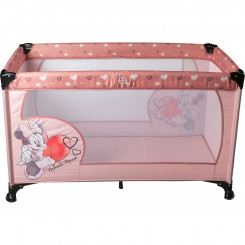 Travel cot Minnie Mouse CZ10608 120 x 65 x 76 cm Pink