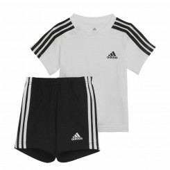 Спортивная одежда для малыша Adidas Three Stripes Black White