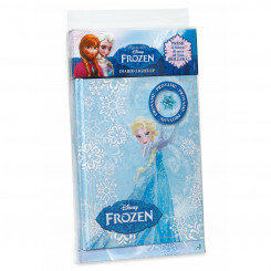 Notebook with Bookmark Disney Frozen (Refurbished B)