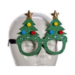 Glasses Christmas Tree Green Polyurethane