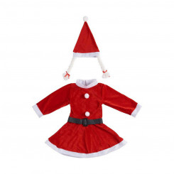 Kostüüm lastele Jõuluema 4-6 aastat Punane Valge