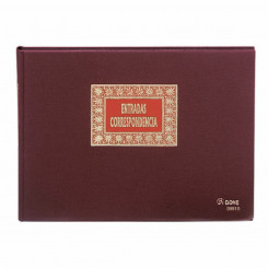 Kirjavahetuse raamat DOHE 09910 A4 Burgundia 100 lehte
