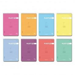 Set of exercise books Pacsa Plastipac 5 Pieces Multicolour 80 Sheets Din A4