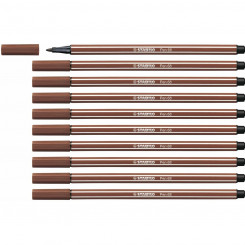 Felt-tip pens Stabilo Pen 68 Brown (10Units)