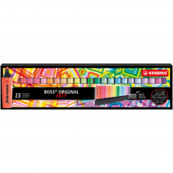 Fluorescent Marker Set Stabilo Boss Original 23 Pieces Multicolour