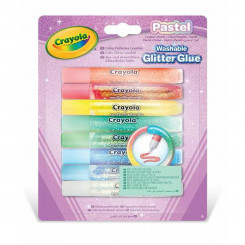 Клей-карандаш Crayola Cake Glitter 8 шт. 15,6 x 1,5 x 21,3 см
