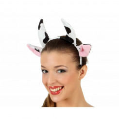 Headband Cow White animals