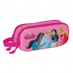 Double Carry-all Princess Disney 3D Pink 21 x 8 x 6 cm