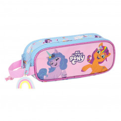 Двойная сумка для переноски My Little Pony Wild & free Синий Розовый 21 x 8 x 6 см