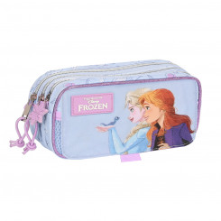 Тройная сумка Frozen Believe 21,5 x 10 x 8 см Сиреневый