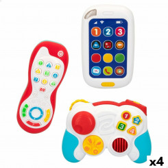 Mänguasjade komplekt beebidele PlayGo 14,5 x 10,5 x 5,5 cm (4 ühikut)