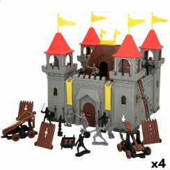 Ehituskomplekt Colorbaby Medieval Fighters 25 Pieces (4 ühikut)