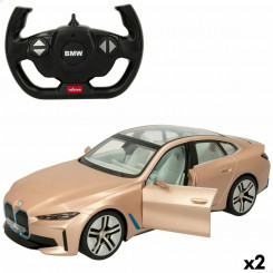 Remote-Controlled Car BMW i4 Concept Golden 1:14 (2 Units)
