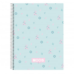 Book of Rings Moos Garden Turquoise A4 120 Sheets