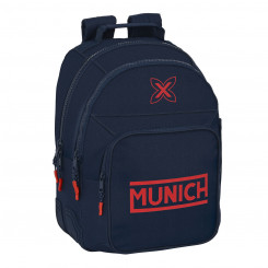 School Bag Munich Flash Navy Blue 32 x 42 x 15 cm