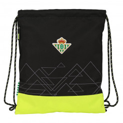 Рюкзак со шнурками Real Betis Balompié Черный Лайм