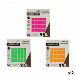 Adhesive labels Rectangular 17 x 24 mm (12 Units)