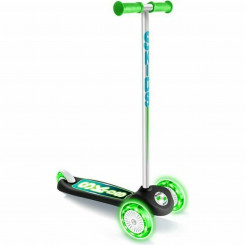 Electric Scooter Stamp Green Black