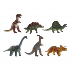 Динозавр DKD Домашний декор 36 x 12,5 x 27 см 6 шт.