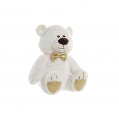 Teddy Bear DKD Домашний декор Галстук-бабочка Золотисто-белый детский мишка 25 x 25 x 30 см