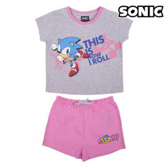 Laste pidžaama Sonic Grey