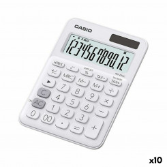 Kalkulaator Casio MS-20UC 2,3 x 10,5 x 14,95 cm, valge (10 ühikut)