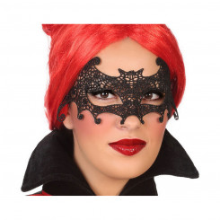 Blindfold Bat Black Polyester Halloween