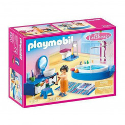 Playset Dollhouse Bathroom Playmobil 70211 Baths (51 pcs)