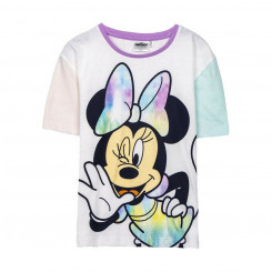 Child's Short Sleeve T-Shirt Minnie Mouse Multicolour