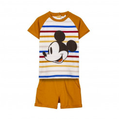 Set of clothes Mickey Mouse Children's Mustard