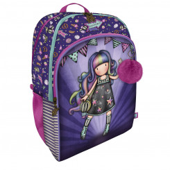 School Bag Gorjuss Up and away Purple (34.5 x 43.5 x 22 cm)