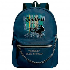 School Bag SENFORT Bmx Limitless Blue